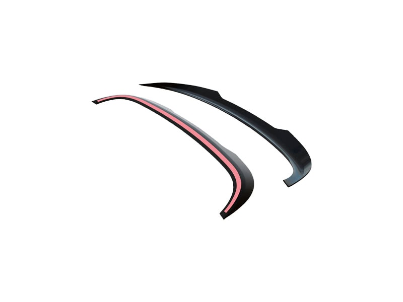 Maxton design gloss black boot spoiler for porsche panamera 970