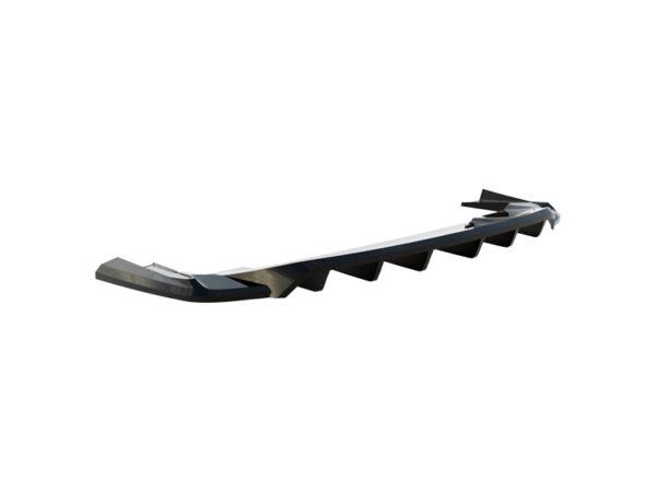 Maxton Design Gloss Black Rear Diffuser For Porsche Taycan 9J1 GTS MK1
