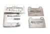 Girodisc TS-0916-4 Titanium Backing Plate Kit For Porsche 911 996 997.1 997.2