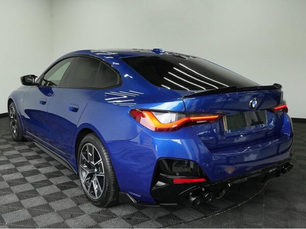 Alternative view of BMW 4 Series G26 VRS Style GLOSS BLACK Boot Spoiler