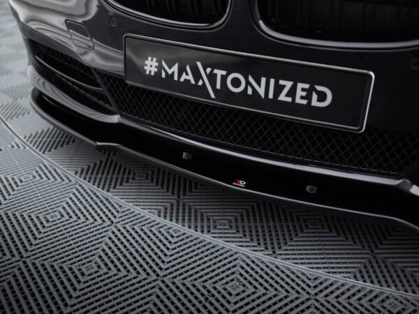 Alternative view of Maxton Design Gloss Black Front Splitter for BMW 5 Series GT F07