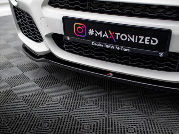 Eng pl front splitter bmw x3 m pack f25 facelift 8507 4