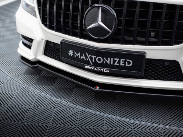 Eng pl front splitter mercedes benz cls amg line c218 801 3