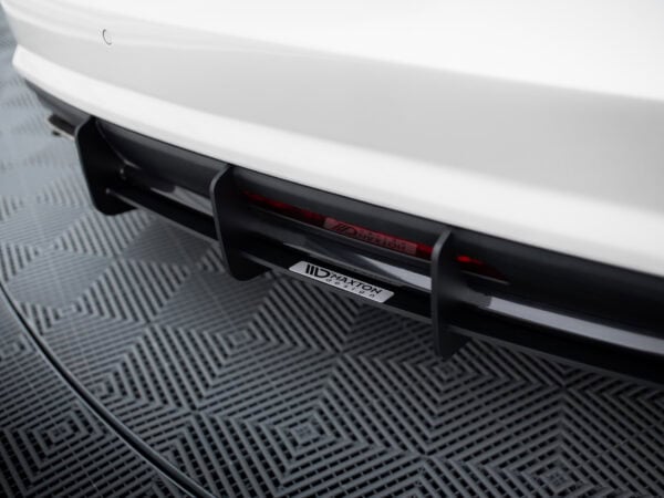 Alternative view of Maxton Design Gloss Black Rear Diffuser For Mercedes-Benz AMG C218