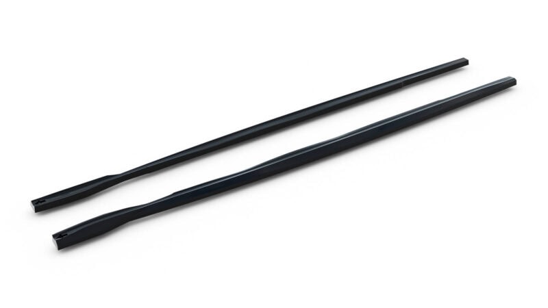 Maxton design gloss black side skirts for bmw 1 series m e82