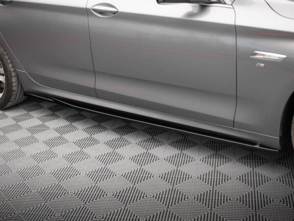 Alternative view of Maxton Design Gloss Black Side Skirts For BMW 5 Series GT F07