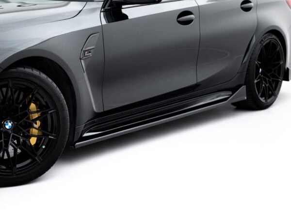 Eng pl side skirts diffusers v 3 csl look bmw m3 sedan touring g80 g81 20165 3