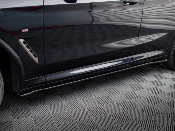 Alternative view of Maxton Design Gloss Black Side Skirts For BMW X4 G02 M Sport
