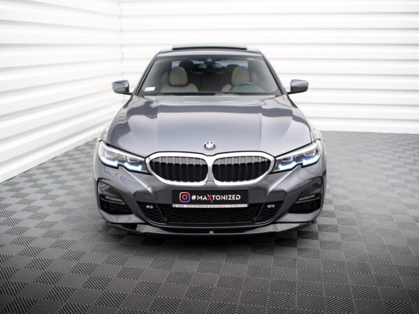 Alternative view of Maxton Design Gloss Black Front Splitter V.1 For BMW 3 Series G20 M Sport