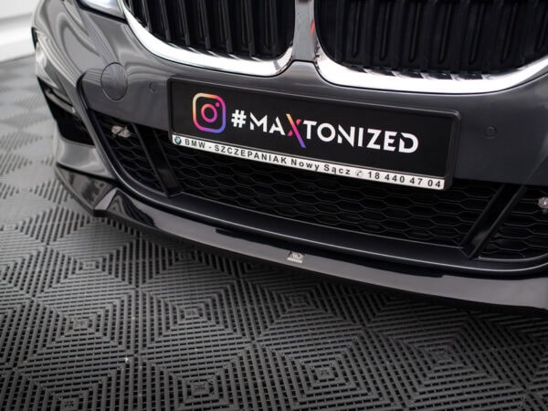 Eng pm front splitter v 1 bmw 3 m pack g20 8593 4