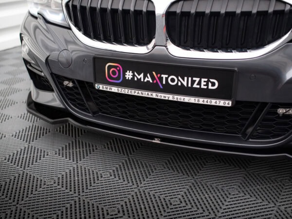 Eng pm front splitter v 2 bmw 3 m pack g20 8598 2