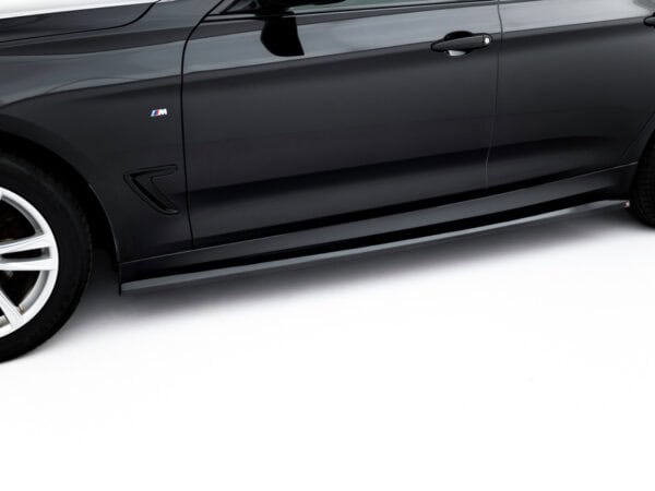 Alternative view of Maxton Design Gloss Black Side Skirts For BMW 3 Series F34 GT M Sport