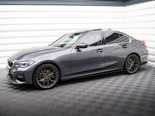 Alternative view of Maxton Design Gloss Black Side Skirts For BMW 3 Series G20 M Sport