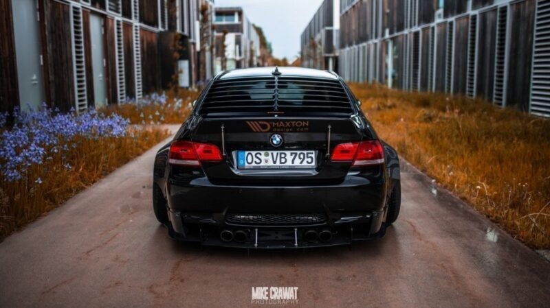 Maxton design rear window louver for bmw m3 e92