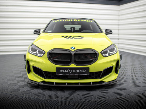 Pol po carbon fiber front bumper wings canards prepreg bmw 1 f40 m pack m135i 18756 2
