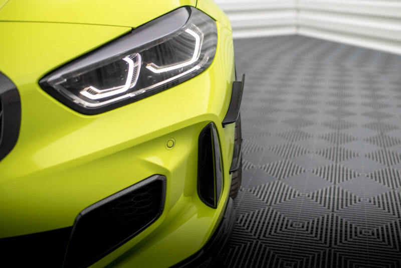 Maxton design prepreg carbon fibre front bumper canards for bmw f40 m sport m135i - image 3