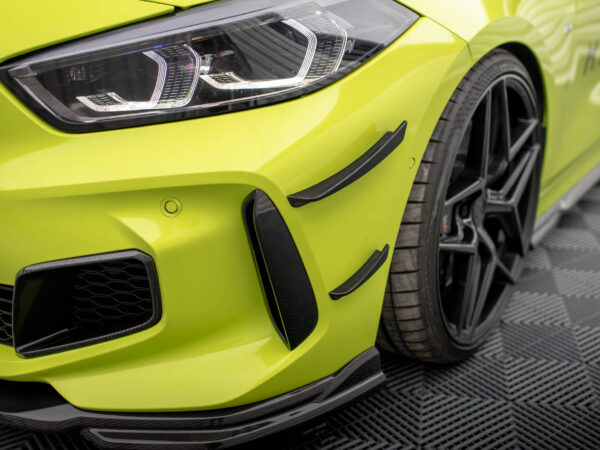 Pol po carbon fiber front bumper wings canards prepreg bmw 1 f40 m pack m135i 18756 5