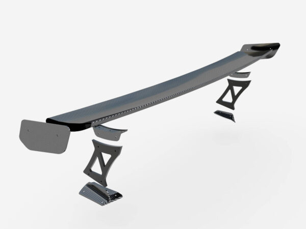 Pol po carbon fiber spoiler with external brackets uprights bmw m2 g87 m240i 2 m pack 2 standard g42 19394 14