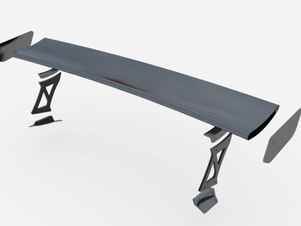 Pol po carbon fiber spoiler with external brackets uprights bmw m2 g87 m240i 2 m pack 2 standard g42 19394 15