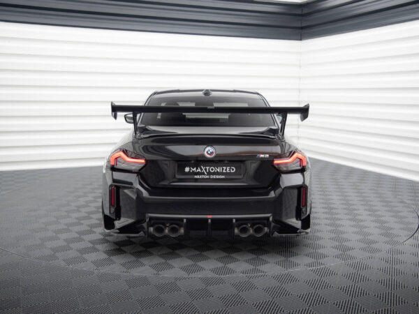Pol po carbon fiber spoiler with external brackets uprights bmw m2 g87 m240i 2 m pack 2 standard g42 19394 3