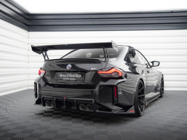 Pol po carbon fiber spoiler with external brackets uprights bmw m2 g87 m240i 2 m pack 2 standard g42 19394 5
