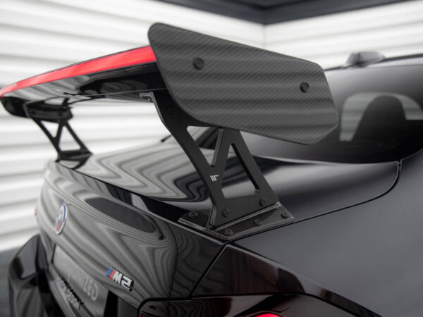 Pol po carbon fiber spoiler with external brackets uprights led light bmw m2 g87 m240i 2 m pack 2 standard g42 19395 12