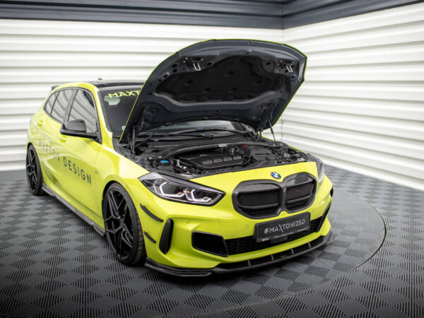 Alternative view of Maxton Design Prepreg Carbon Fibre Strut Bar Cover For BMW 1 Series F40 M135i