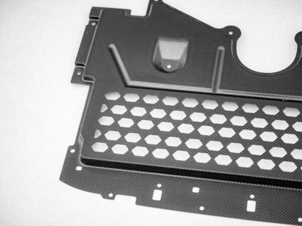 Pol po carbon fiber under engine cover bmw m2 g87 21592 12
