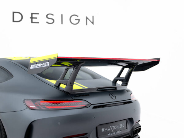 Pol po carbon spoiler led mercedes amg gtr c190 facelift 22451 14