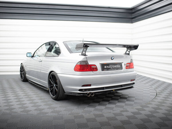 Pol po carbon spoiler with external brackets uprights bmw 3 coupe e46 20931 7