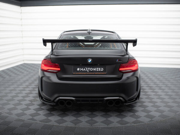 Pol po carbon spoiler with external brackets uprights bmw m2 f87 2 2 m pack f22 20819 11