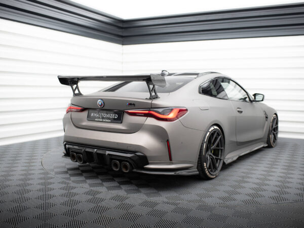 Pol po carbon spoiler with external brackets uprights bmw m4 g82 g82 facelift m440i 4 m pack g22 g22 facelift 20647 9