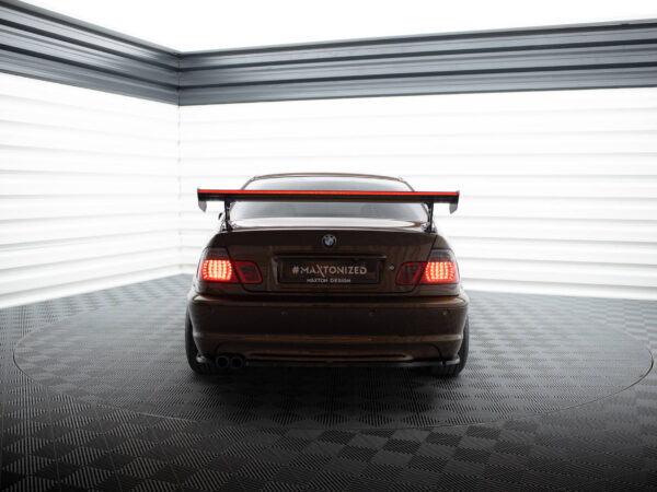 Pol po carbon spoiler with external brackets uprights led bmw 3 coupe e46 20934 14