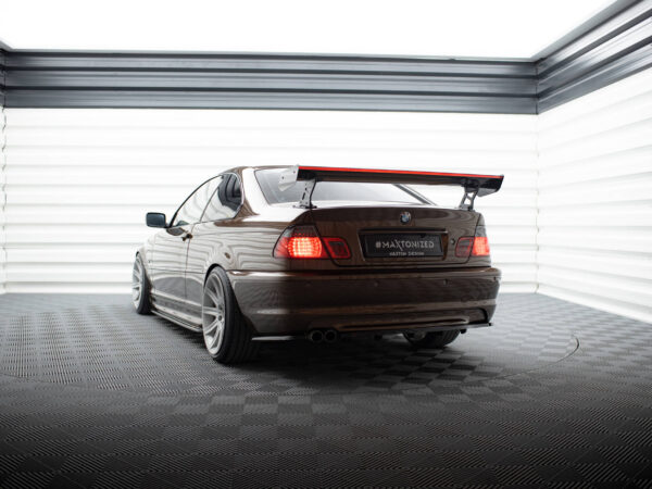 Pol po carbon spoiler with external brackets uprights led bmw 3 coupe e46 20934 16