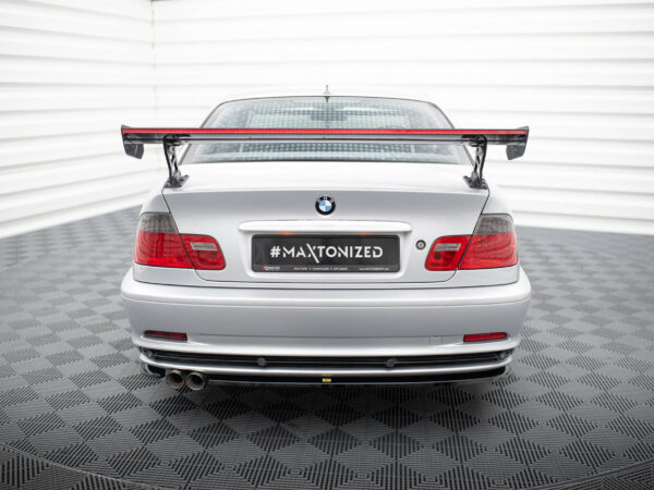 Pol po carbon spoiler with external brackets uprights led bmw 3 coupe e46 20934 19