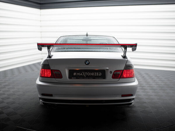 Pol po carbon spoiler with external brackets uprights led bmw 3 coupe e46 20934 22