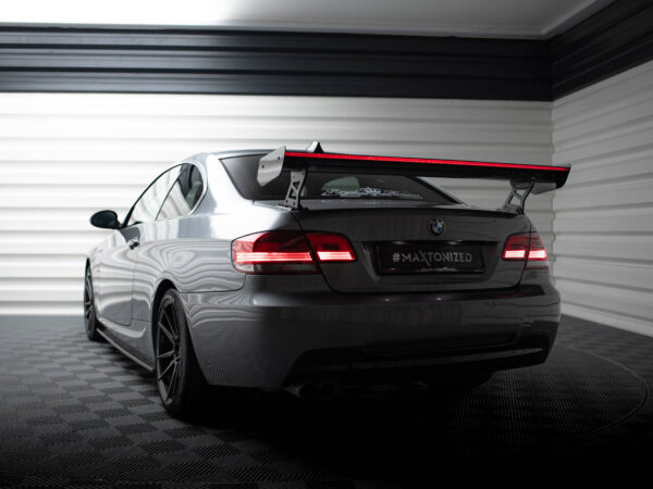 Pol po carbon spoiler with external brackets uprights led bmw 3 m3 coupe e92 21029 13