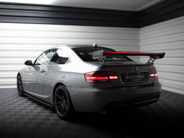 Pol po carbon spoiler with external brackets uprights led bmw 3 m3 coupe e92 21029 14