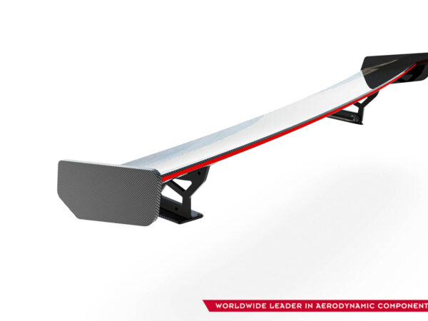 Pol po carbon spoiler with external brackets uprights led bmw 3 m3 coupe e92 21029 7