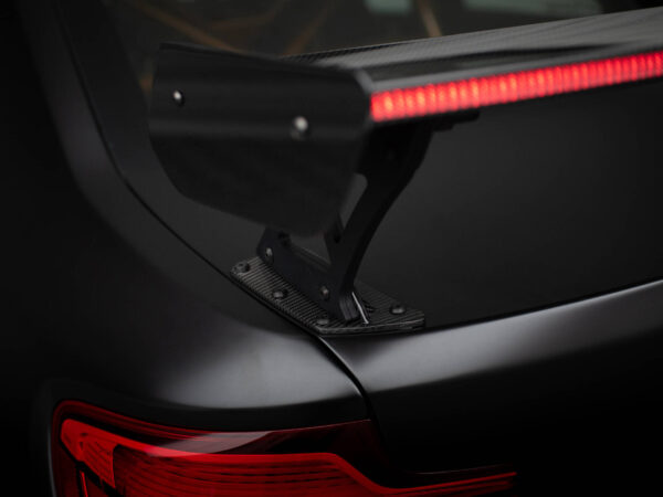 Pol po carbon spoiler with external brackets uprights led bmw m2 f87 2 2 m pack f22 20822 12