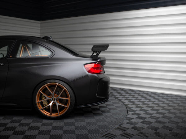 Pol po carbon spoiler with external brackets uprights led bmw m2 f87 2 2 m pack f22 20822 15
