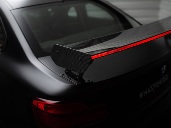 Pol po carbon spoiler with external brackets uprights led bmw m2 f87 2 2 m pack f22 20822 8