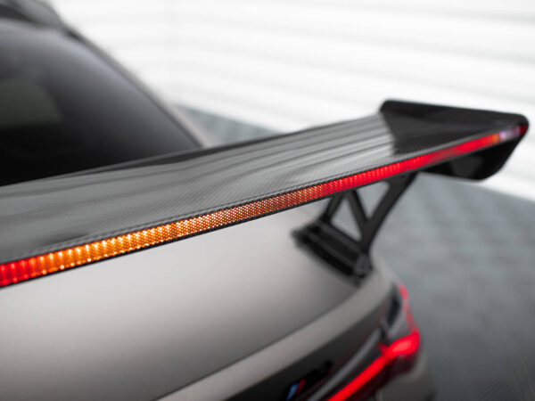 Pol po carbon spoiler with external brackets uprights led bmw m4 g82 g82 facelift m440i 4 m pack g22 g22 facelift 20651 2