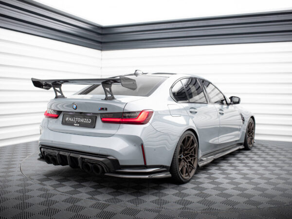 Pol po carbon spoiler with internal brackets uprights bmw m3 g80 m340i g20 3 m pack g20 3 standard g20 20352 6