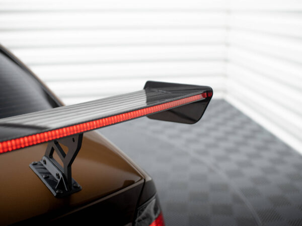 Pol po carbon spoiler with internal brackets uprights led bmw 3 coupe e46 20929 25