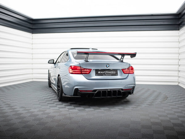 Pol po carbon spoiler with internal brackets uprights led bmw 4 f32 4 f32 m pack coupe 21024 19