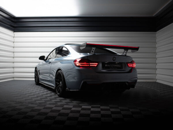 Pol po carbon spoiler with internal brackets uprights led bmw 4 f32 4 f32 m pack coupe 21024 5
