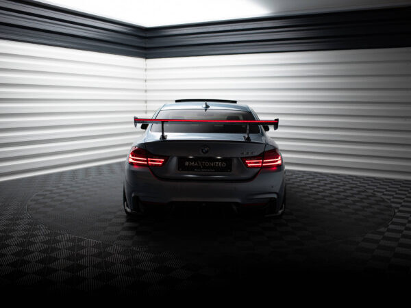 Pol po carbon spoiler with internal brackets uprights led bmw 4 f32 4 f32 m pack coupe 21024 6