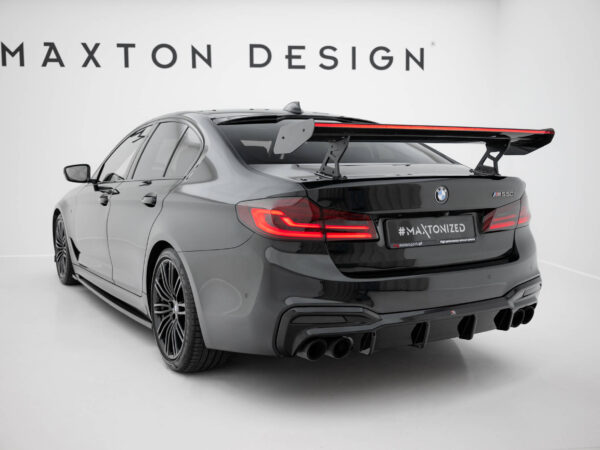 Pol po carbon spoiler with internal brackets uprights led bmw 5 m5 sedan g30 f90 21667 12