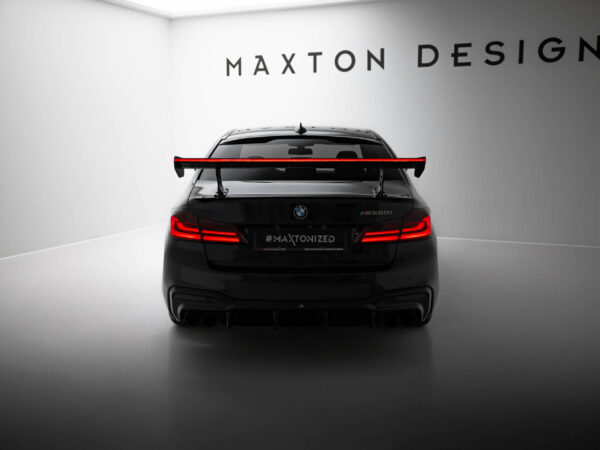 Pol po carbon spoiler with internal brackets uprights led bmw 5 m5 sedan g30 f90 21667 16
